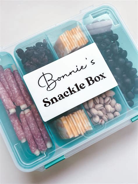 Personalized Snackle Box